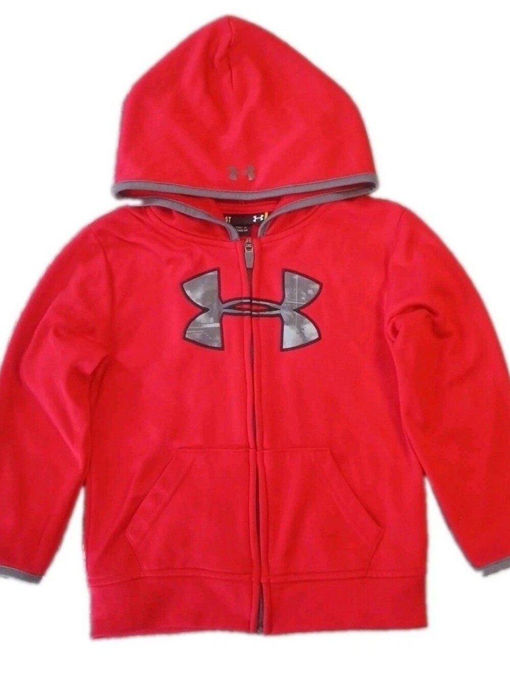 Under Armour Boy's Size 4T Jacket Red Hood